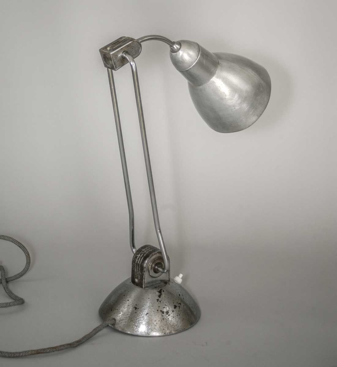 FRENCH MODERNIST DESK LAMP JUMO 610 PERRIAND small reflector
