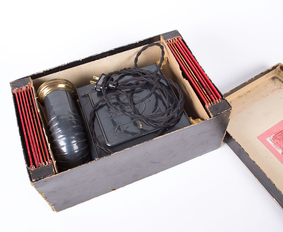 Thumbnail: FNN Fritz Neumeyer Nuremberg magic lantern original box with slides