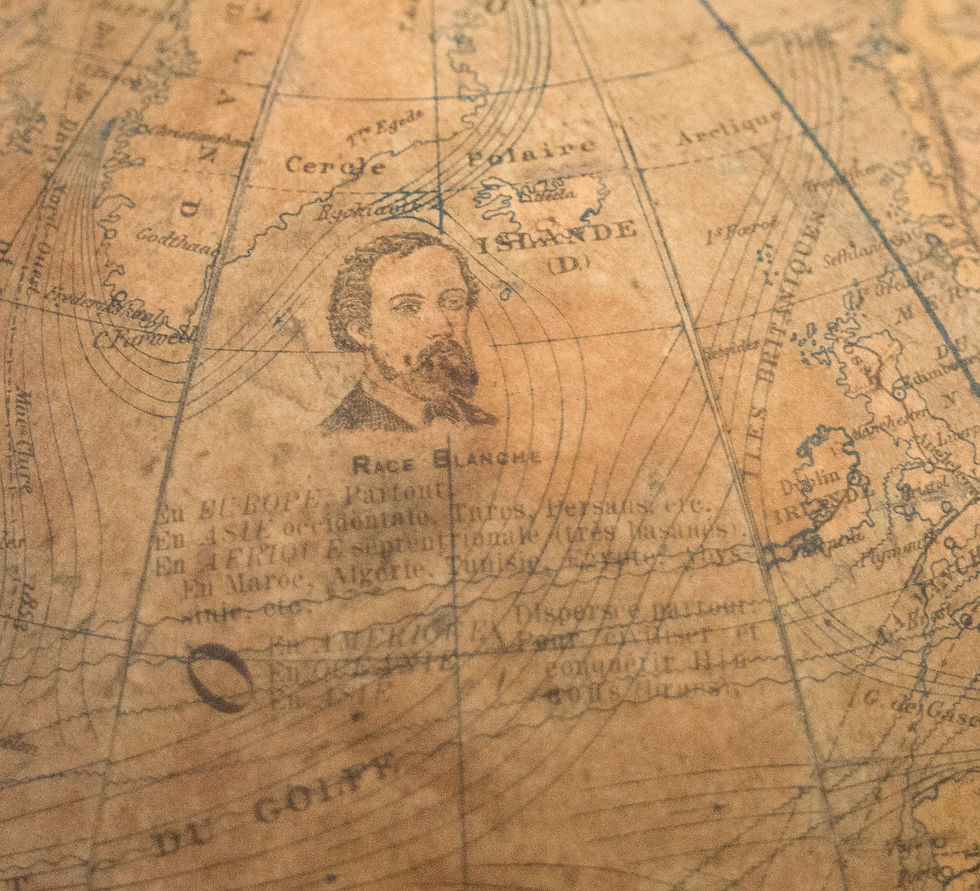 Thumbnail: 1880 antique terrestrial globe Windels