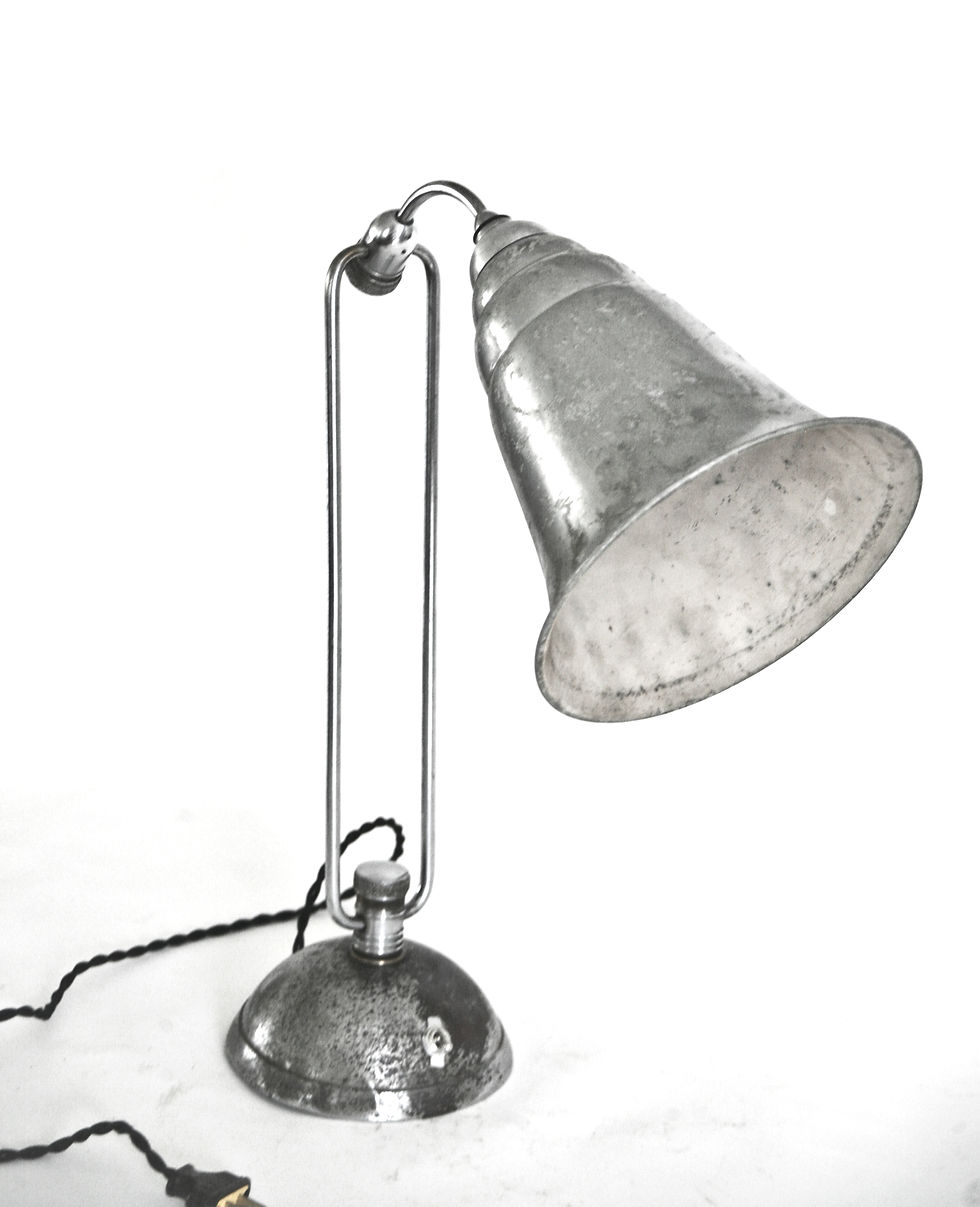 FRENCH MODERNIST INDUSTRIAL DESK TASK LAMP JUMO PERRIAND ADNET 610 V2