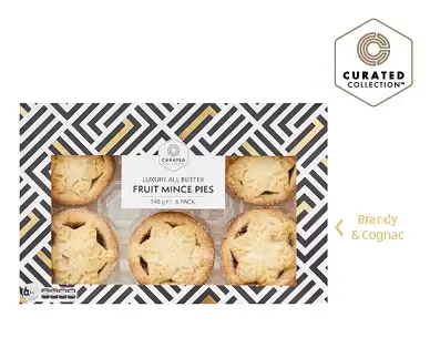 Luxury All Butter Fruit Mince Pies 6pk/348g