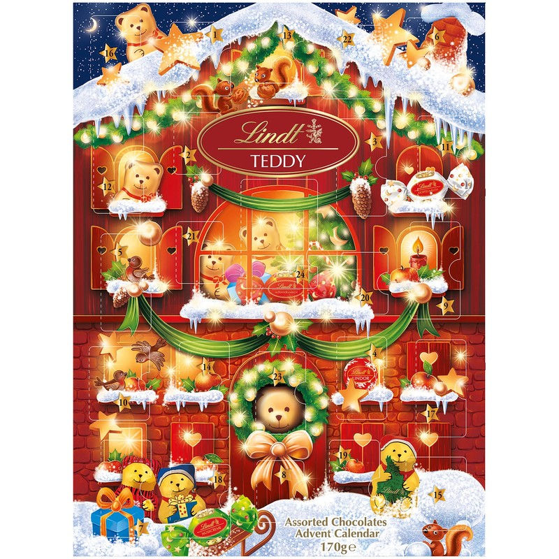 Lindt Teddy Advent Calendar 170g