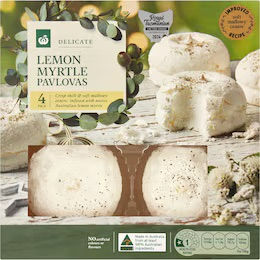 Lemon Myrtle Pavlovas 4 Pack