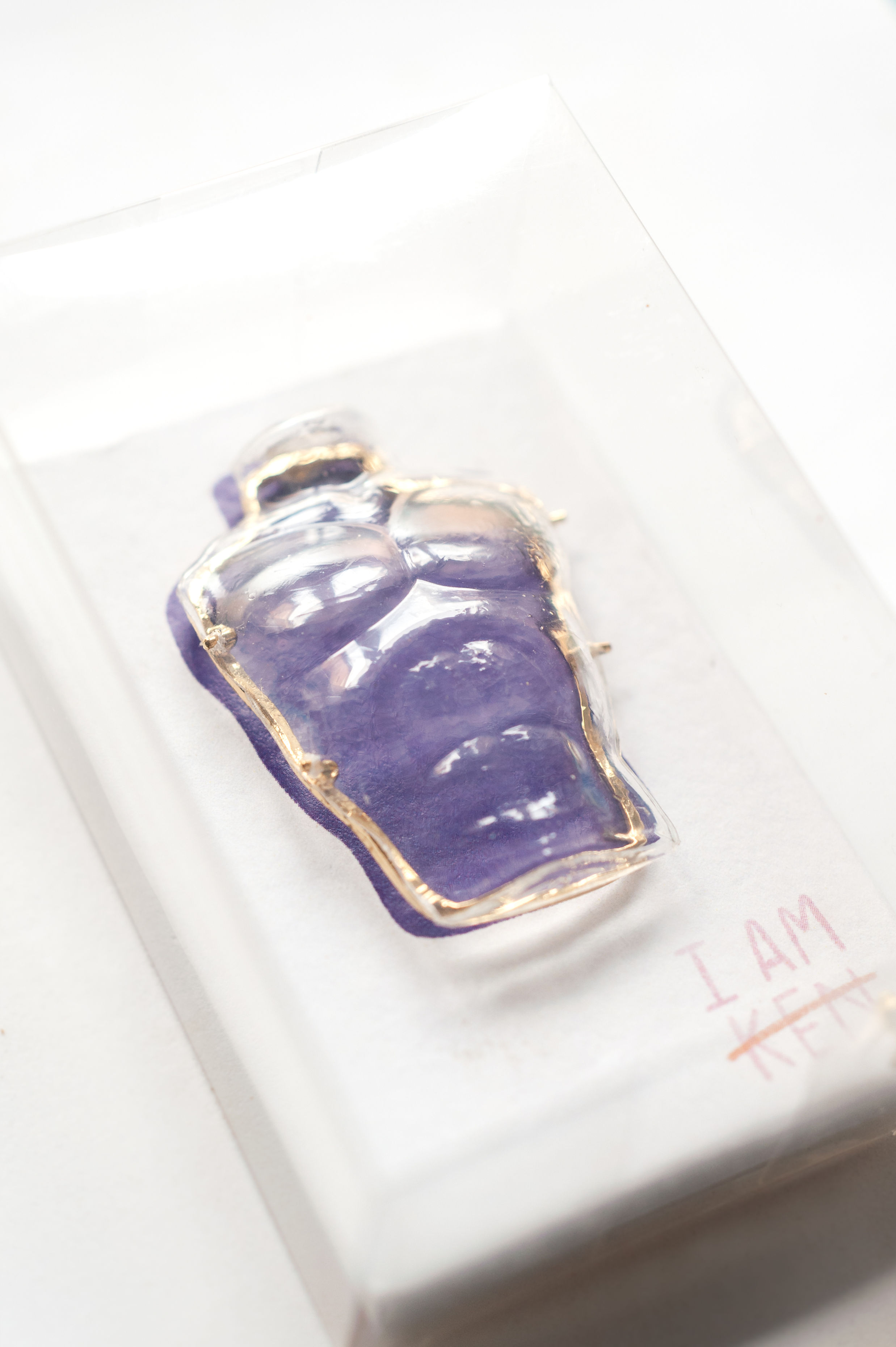 Spilla Ken Body - Dorata