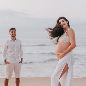 Ensaio gestante - À espera do Bruno