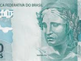 uma cédula de 100 reais