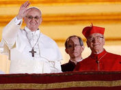 papa Francisco no dia da posse