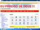 Um print do antigo painel de funções do site Eu Preciso de Deus