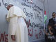 O papa Francisco no muro das lamentações