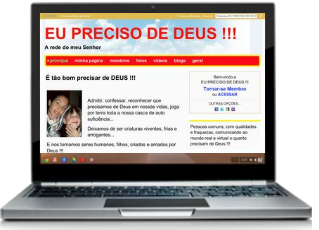 site eu preciso de Deus em 2017