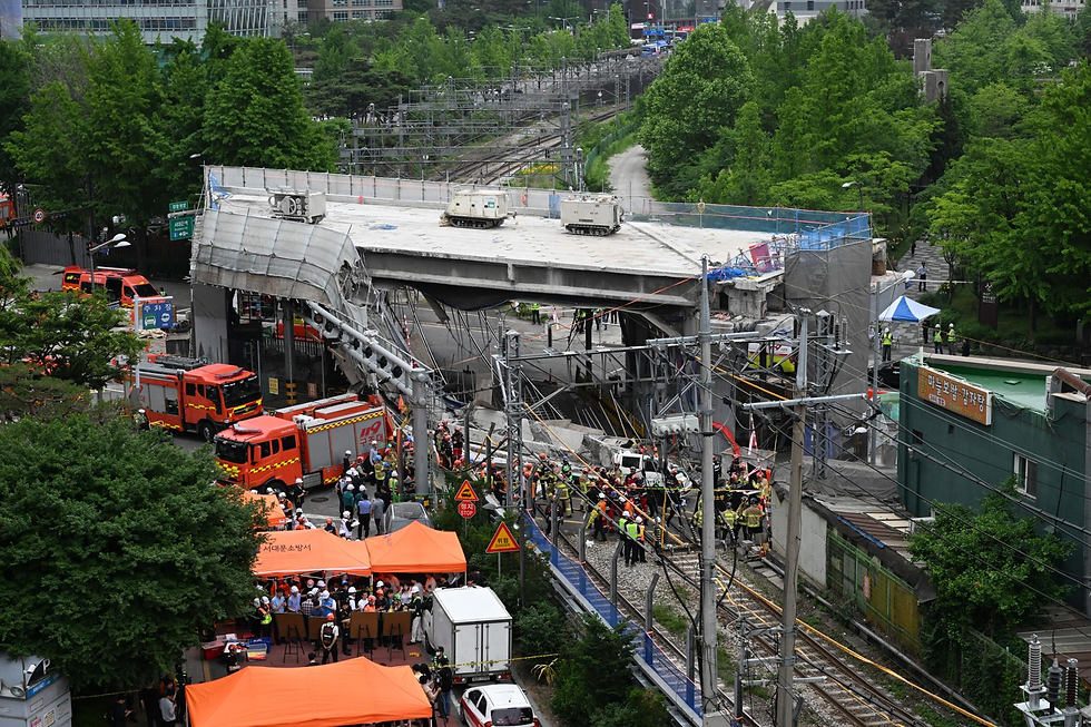 Seoul Overpass Collapses During Demolition, Leaving 3 Dead