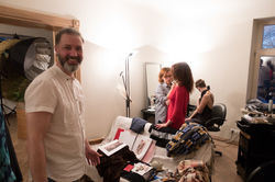 Foto mākslinieks kontrolē