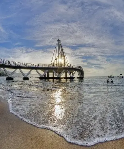 El muelle de los muertos en Puerto Vallarta