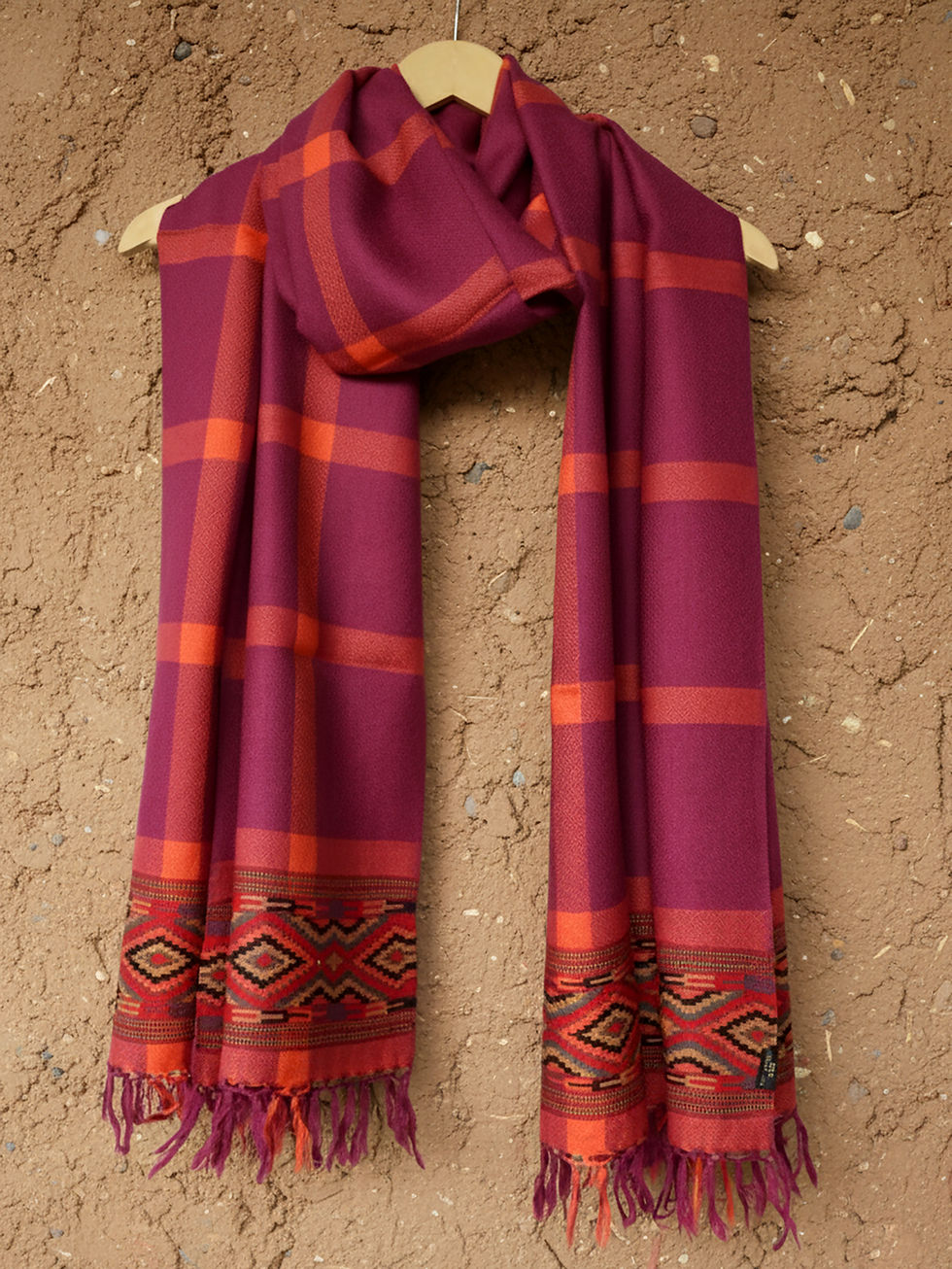 Handwoven Woolen Stole