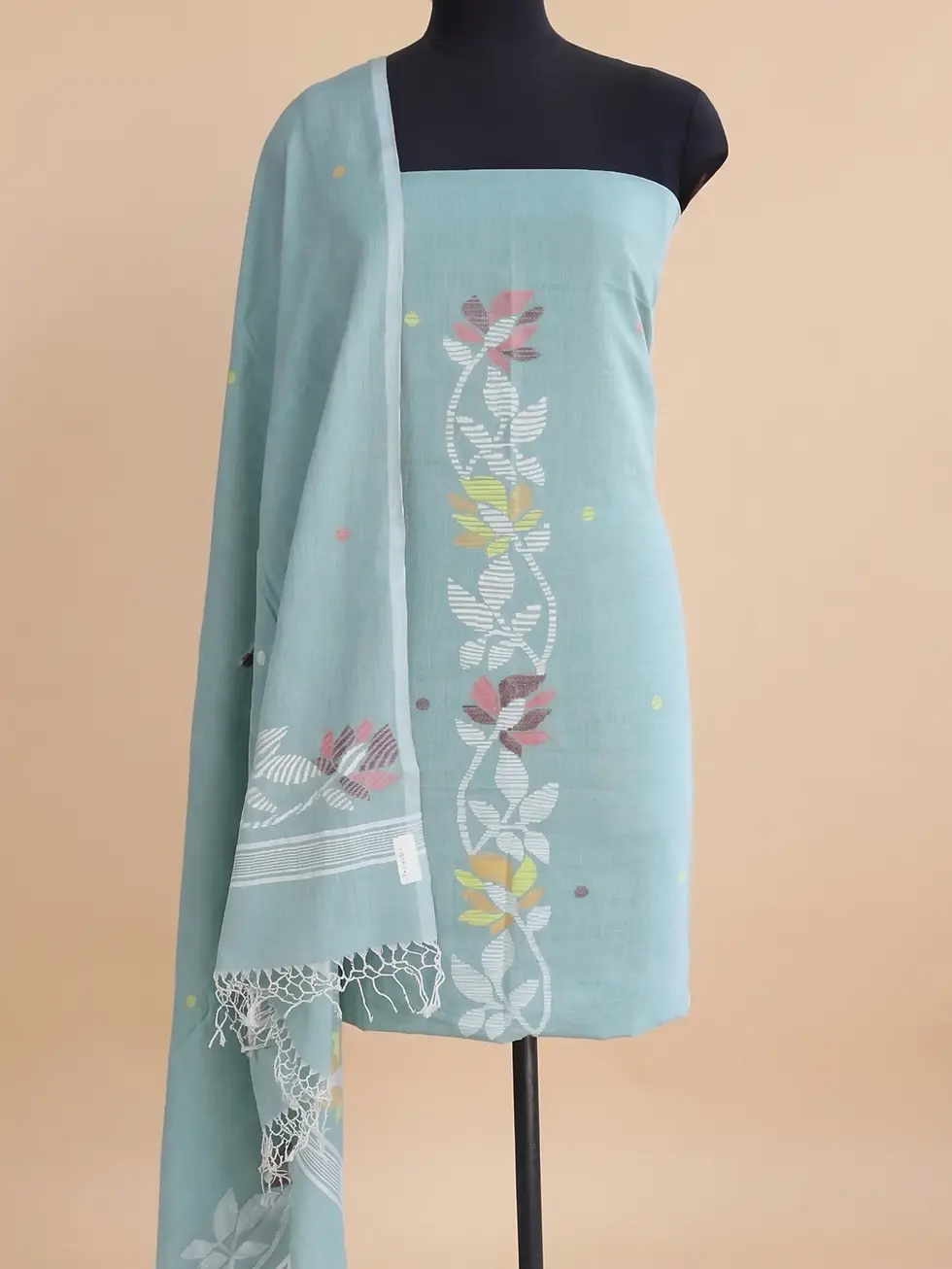 Thumbnail: Jamdani Kurta Set 2 Pcs.