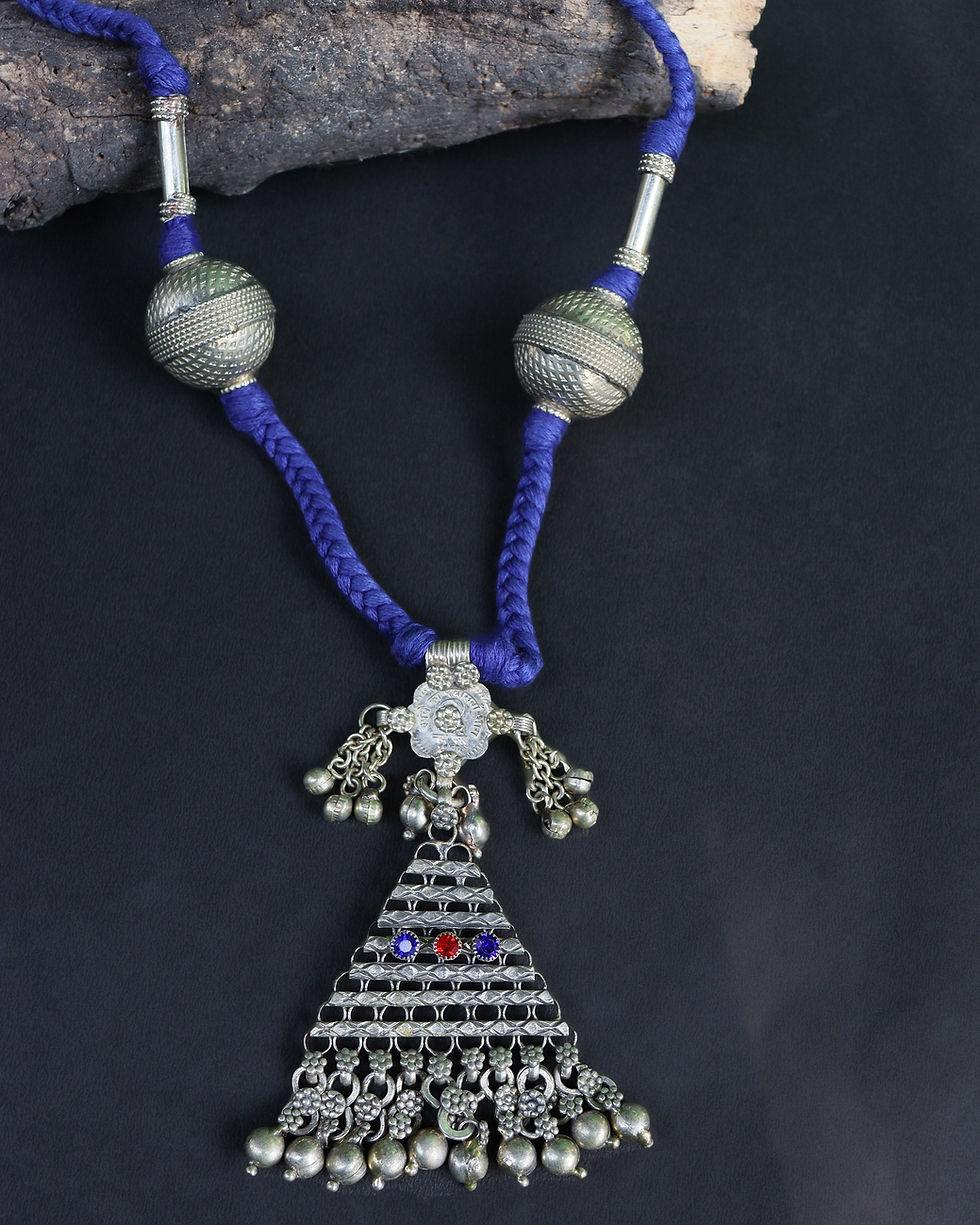 Tribal Necklace ( White Metal Jewellery)