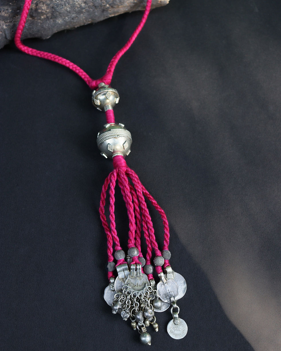 Tribal Necklace ( White Metal Jewellery)