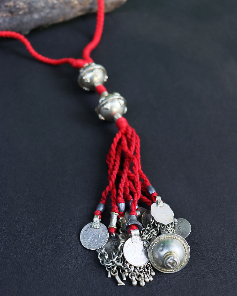 Tribal Necklace ( White Metal Jewellery)