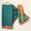 Thumbnail: Bhujodi Green Cotton Saree