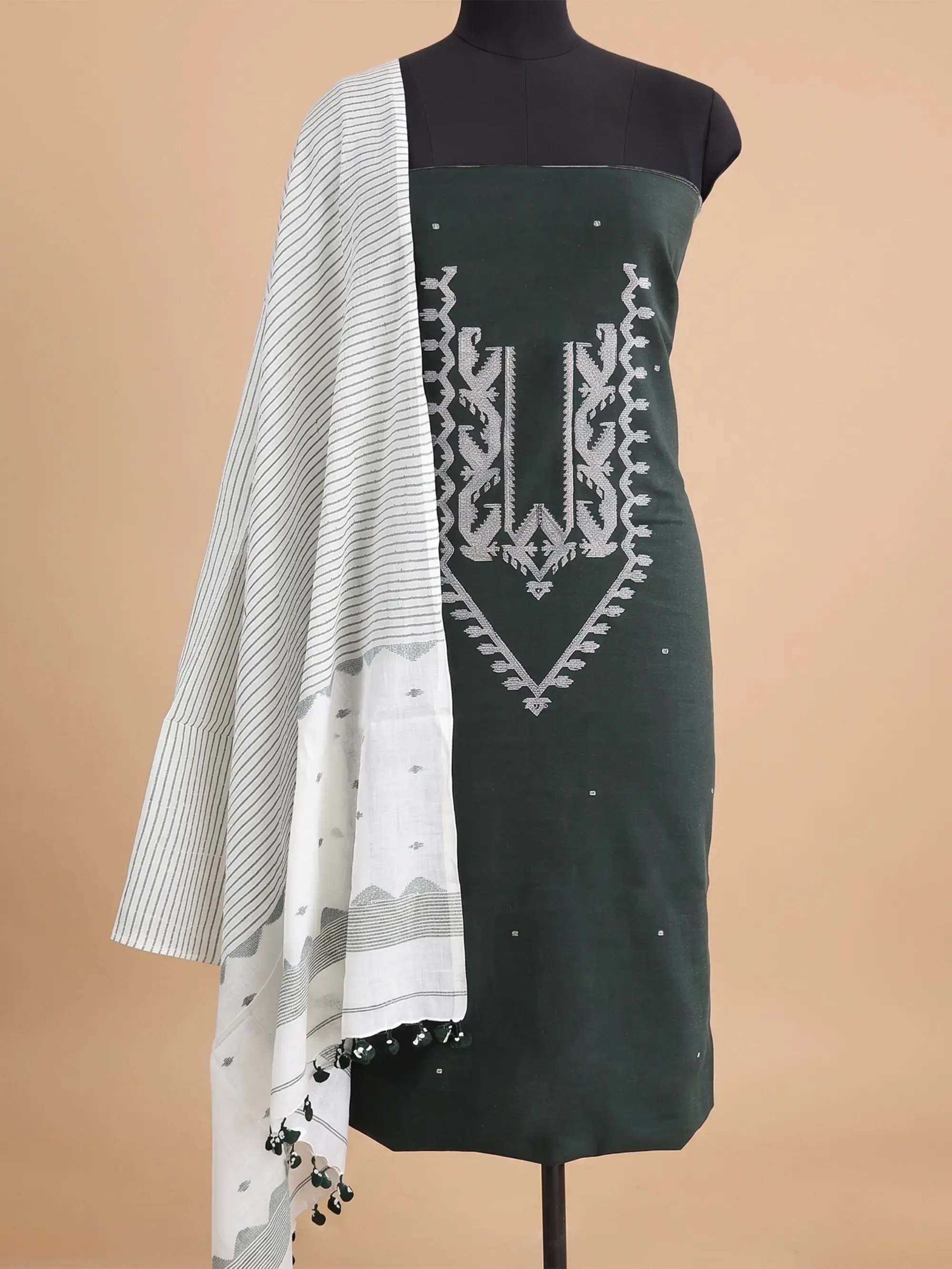 Jamdani Kurta Set 2 Pcs.