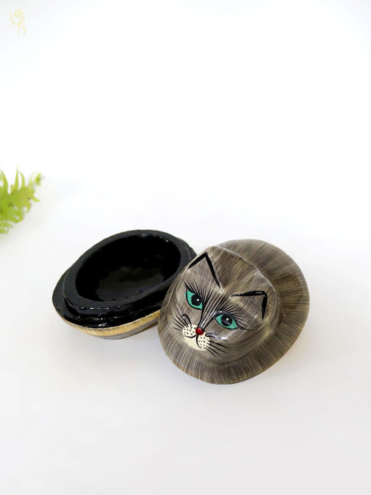 Papier-Mache Cat Box