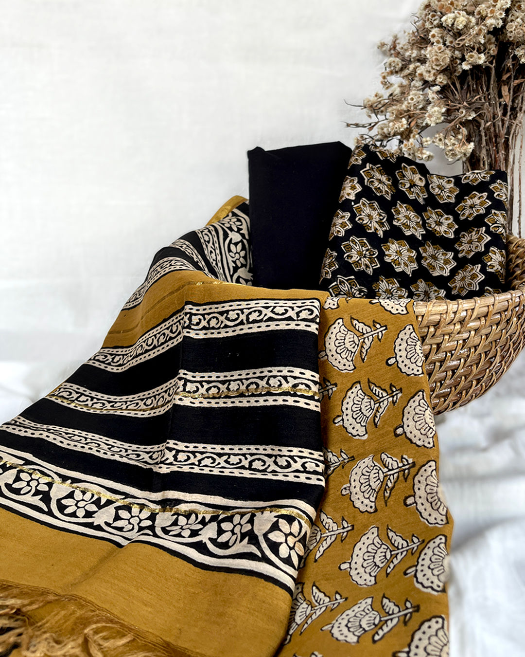 Chanderi Silk Suit Set of (3)