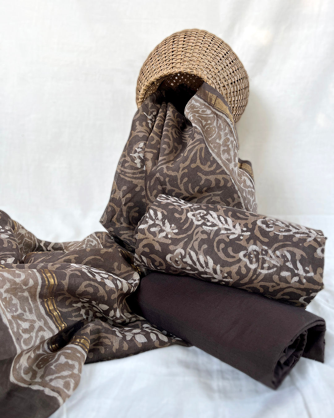 Chanderi Silk Suit Set of (3)