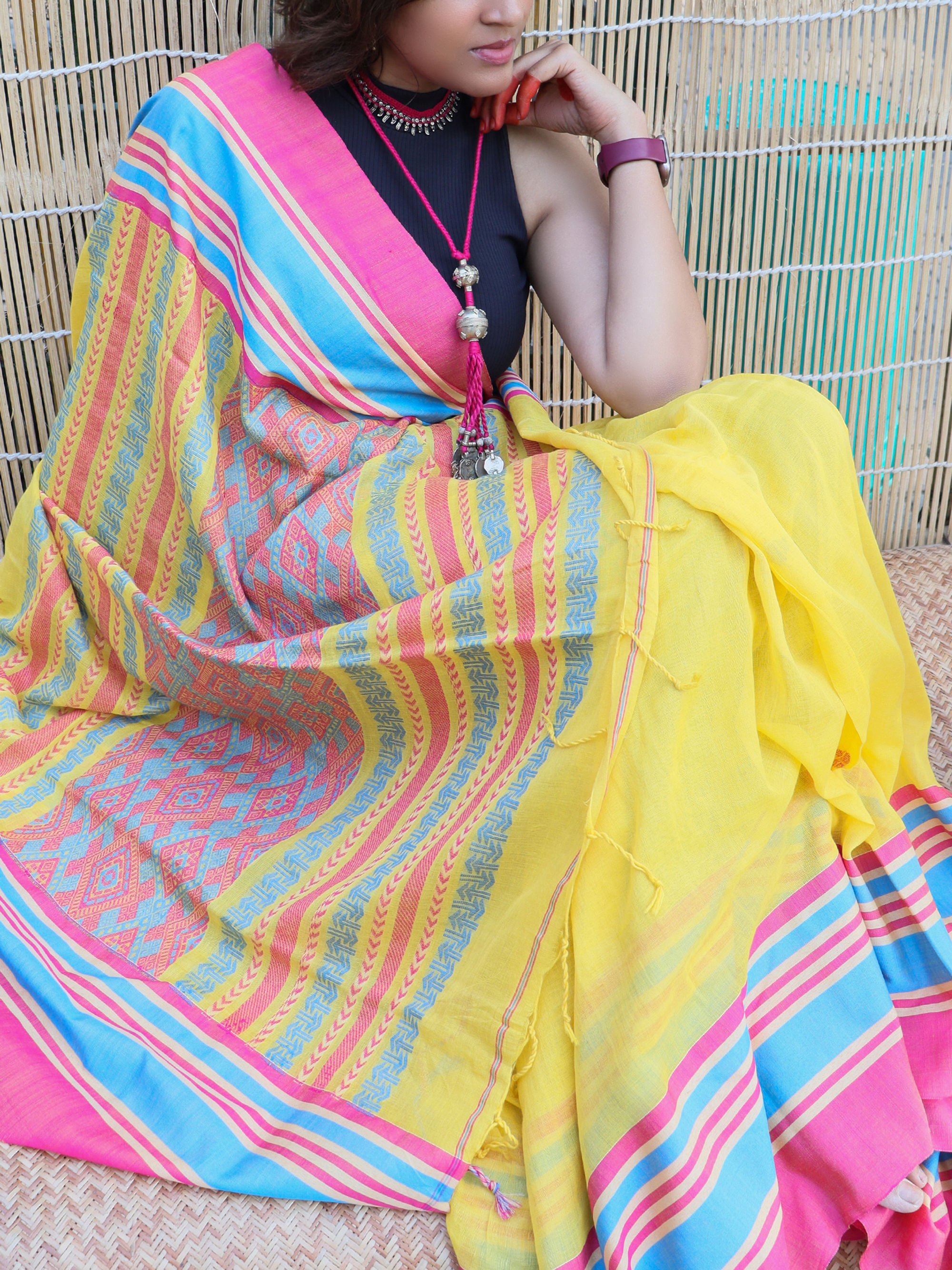 Jamdani Cotton Saree