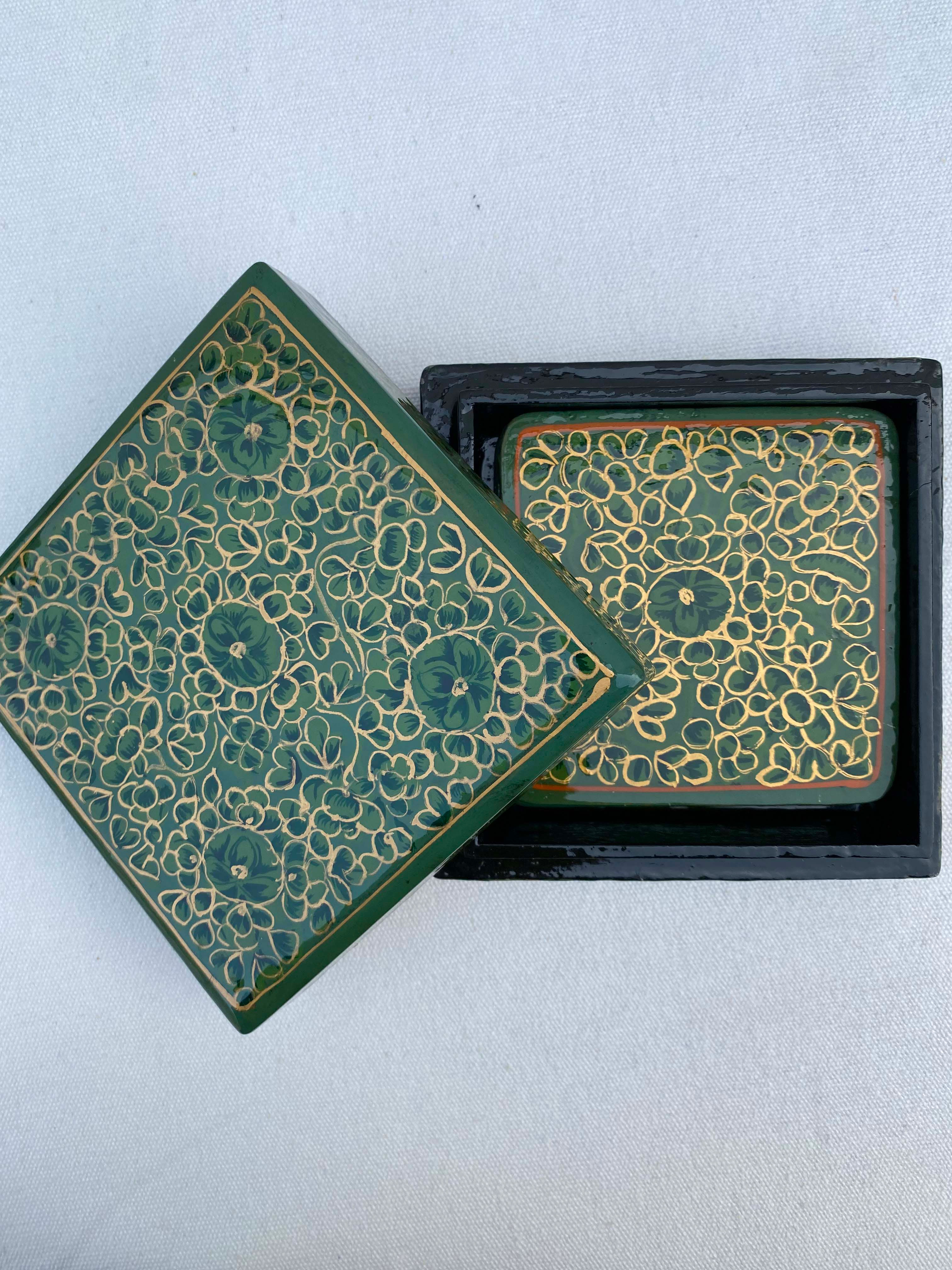 Papier-mache Couster Set of 6