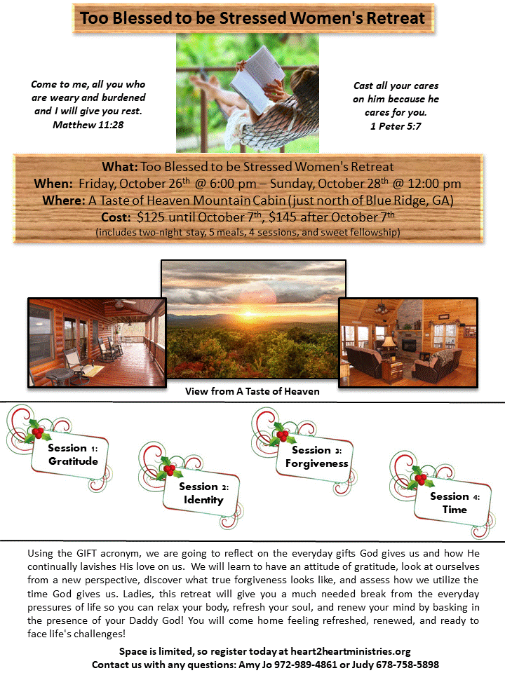 Too Blessed to be Stressed Flyer Oct 201