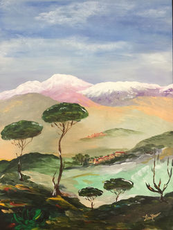 Pine trees 18X24