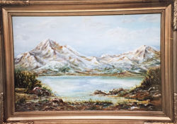 Snowy Mountains - 36X24