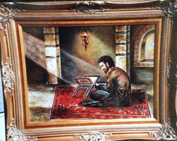 Man Reading - Oil 24X18