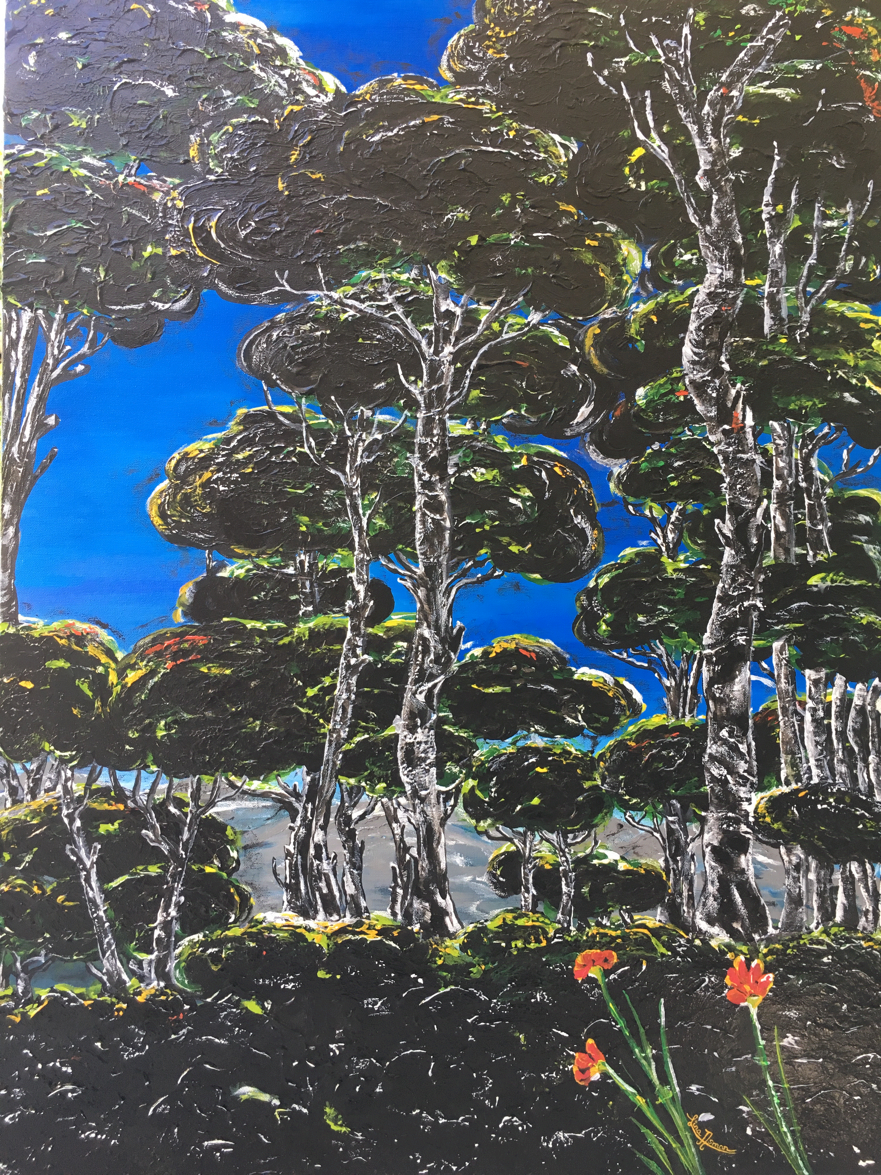 The Forest Glow  30X40