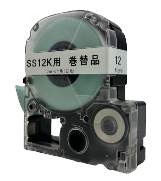 サムネイル： リユースラベルテープカートリッジ　12mm幅