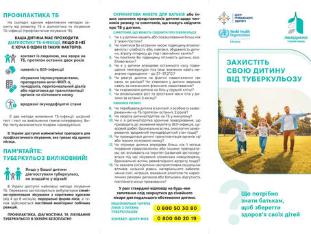 Туберкульоз виліковний: що потрібно знати батькам та учням?