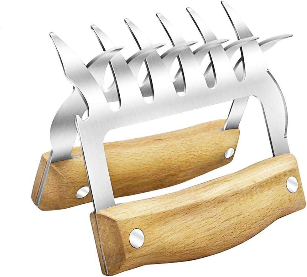 Miniatura: Garras de oso aptas para lavavajillas, ideales para asadores y amantes del BBQ.