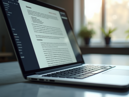 Drafting Comprehensive Terms and Conditions for Your Site