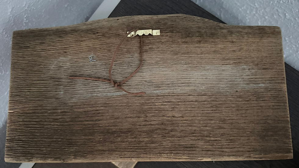 Thumbnail: Barn Wood Sand Dollar and Seashell Welcome Coastal Sign