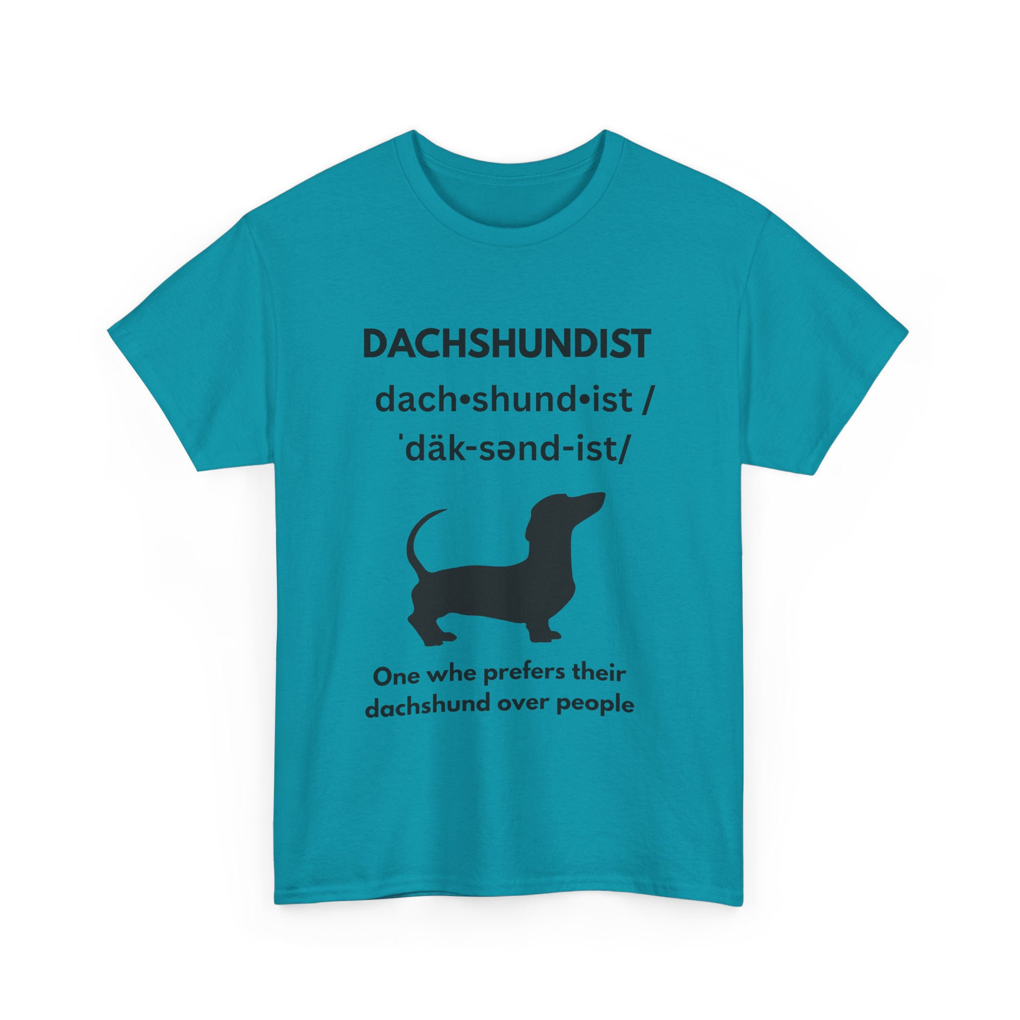 Dachshund inspired Unisex Tee Trendy Fun Dog Lover Apparel Gift For All