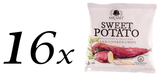 Batata-doce Mr. Salt 40g x16