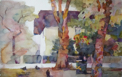 Trees and Pigeons | Francesco Fontana