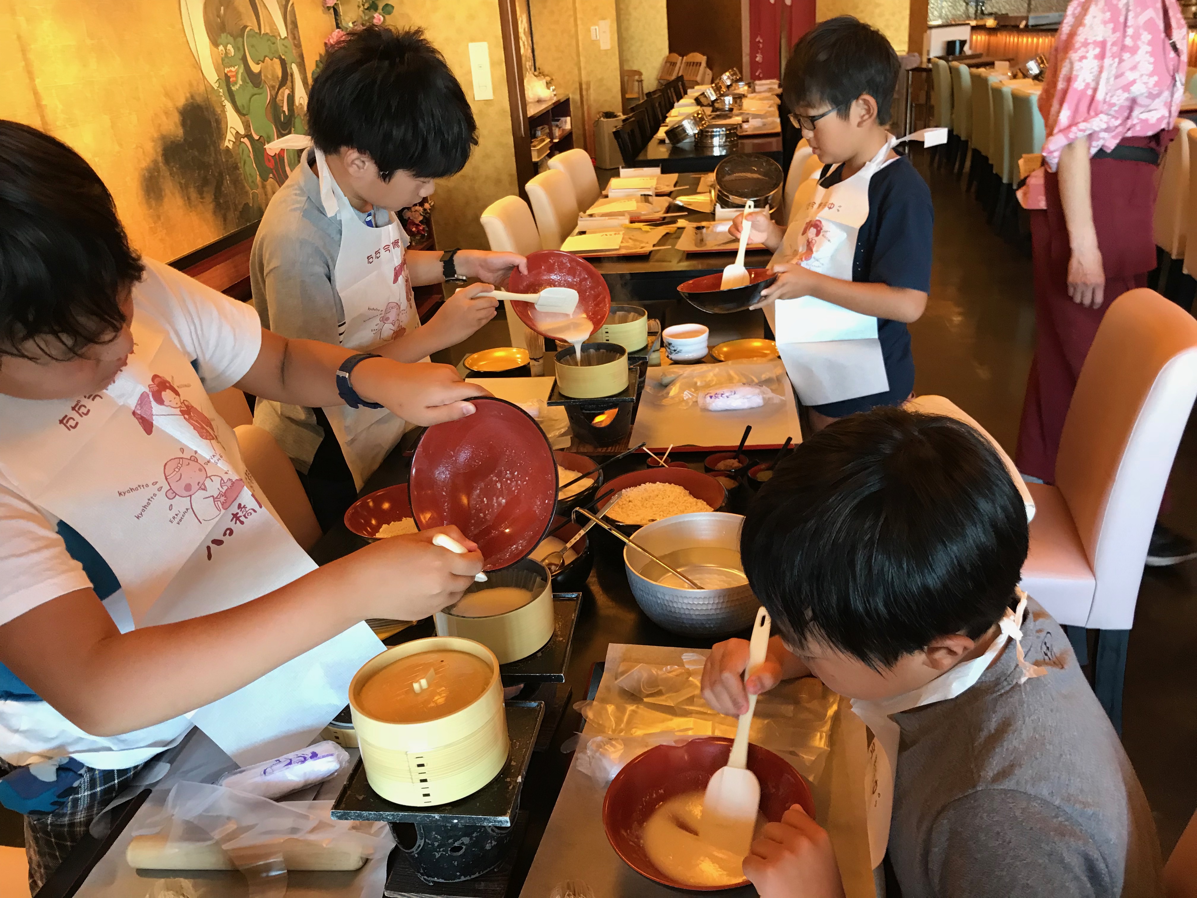 1日目ランチ八つ橋③