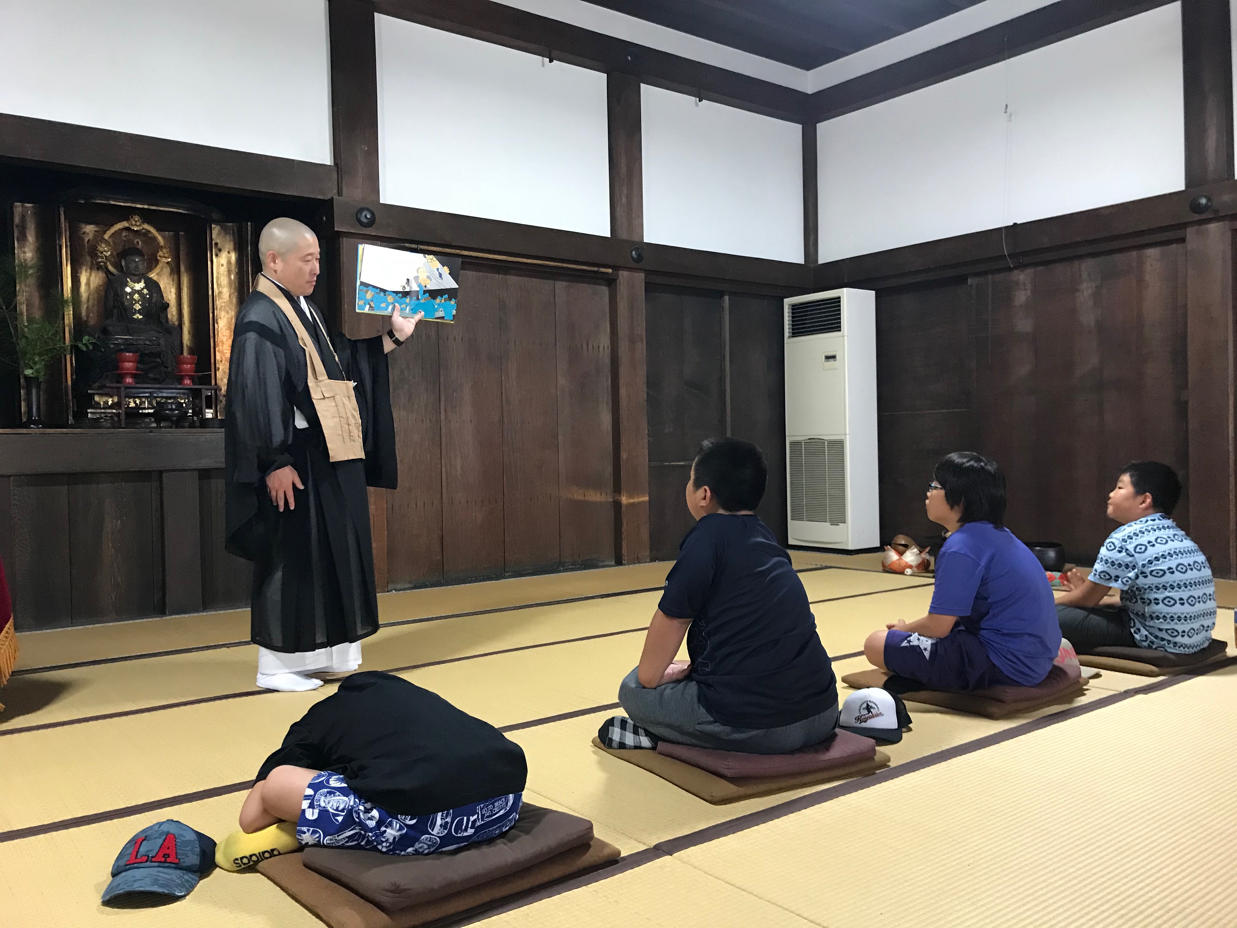 2日目妙心寺参拝法話③