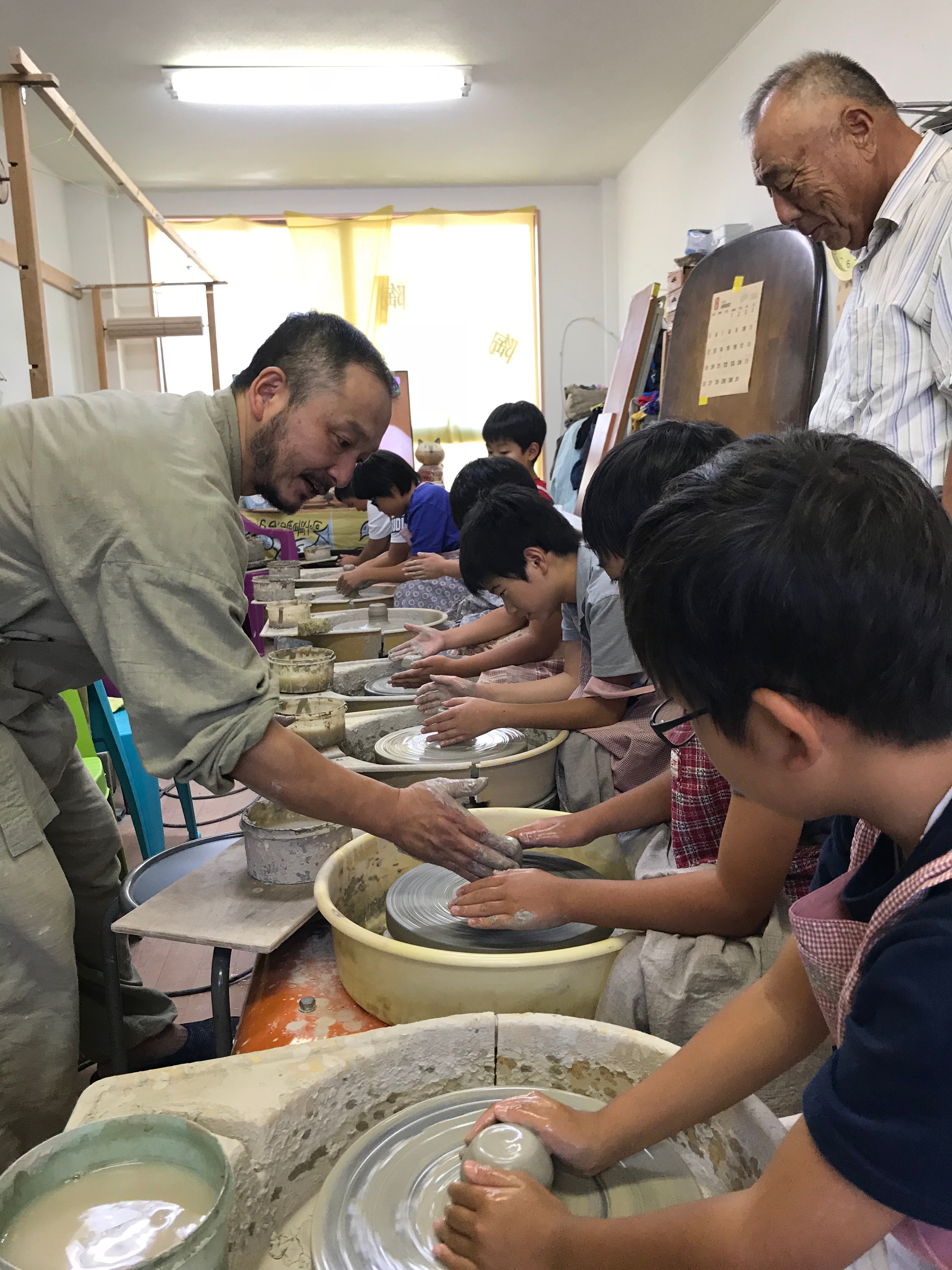 1日目陶芸教室①