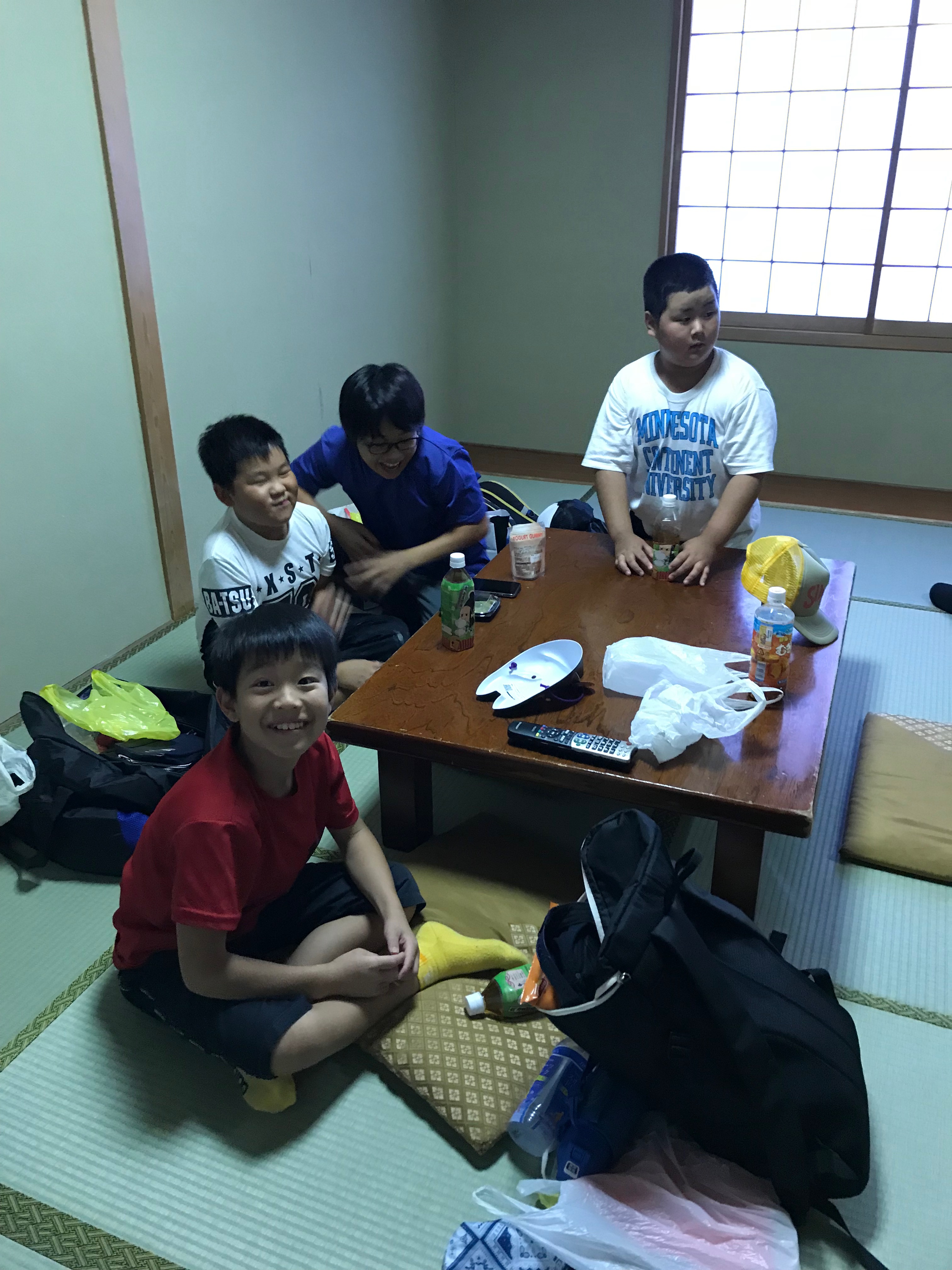 1日目旅館部屋②