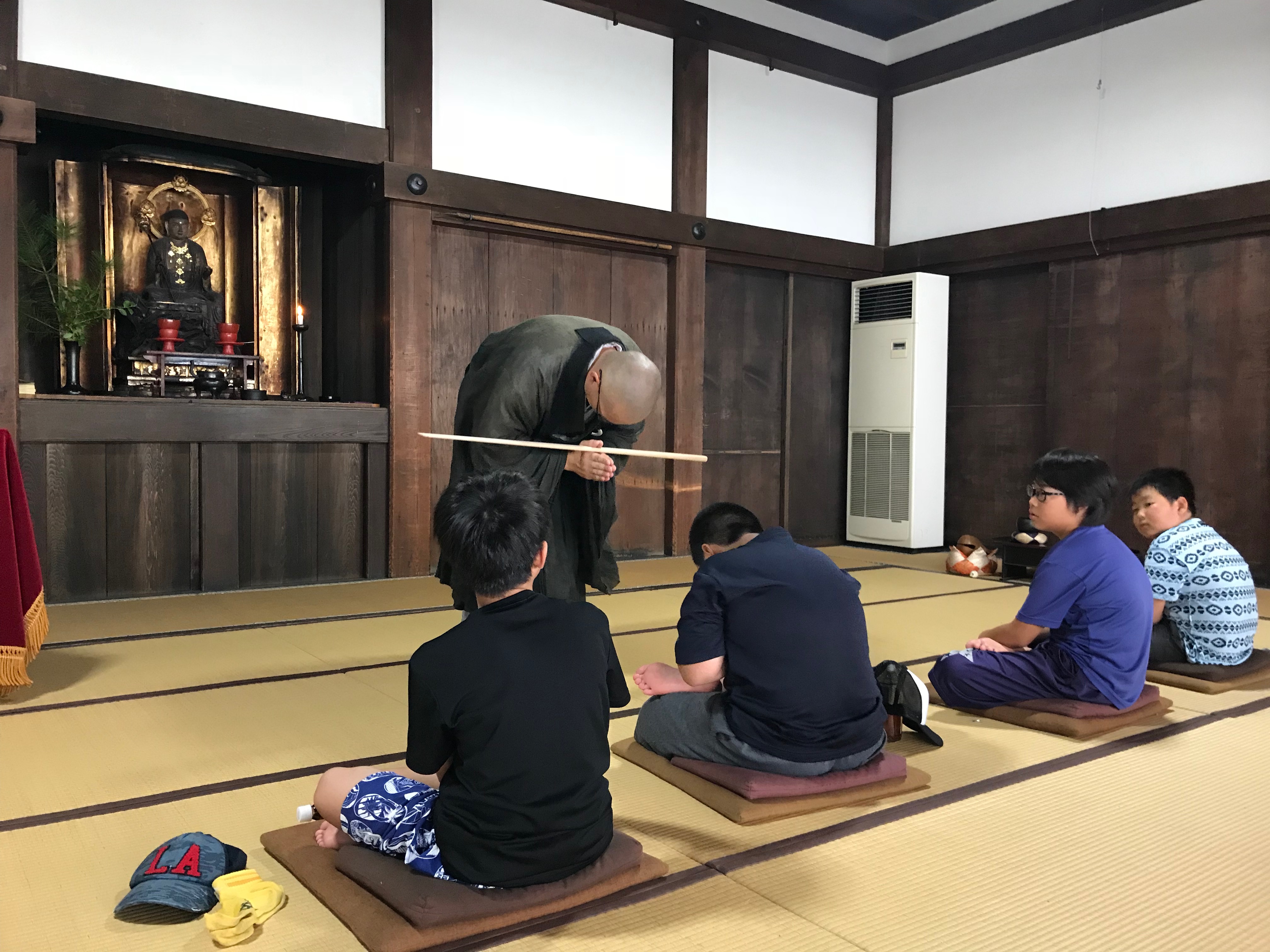 2日目妙心寺参拝坐禅④