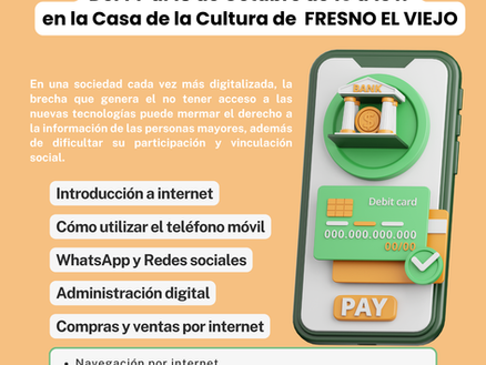 Curso de Formación Digital para mayores en Freno el Viejo