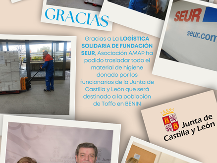 GRACIAS A LA LOGÍSTICA SOLIDARIA DE FUNDACIÓN SEUR