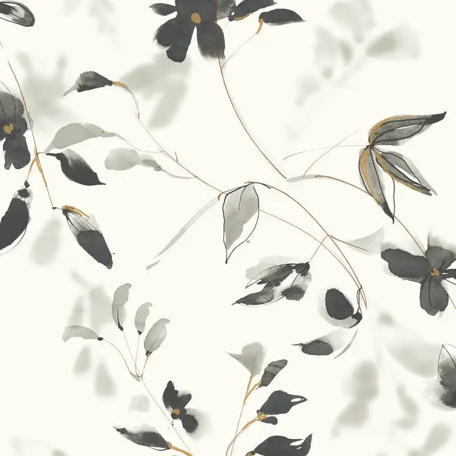 Thumbnail: flower peel and stick wallpaper